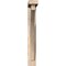 Ekena Millwork Thorton Block Smooth Bracket w/ Offset Brace, Douglas Fir, 3 1/2"W x 18"D x 26"H BKT0402X18X26THR05SDF - alternate 4